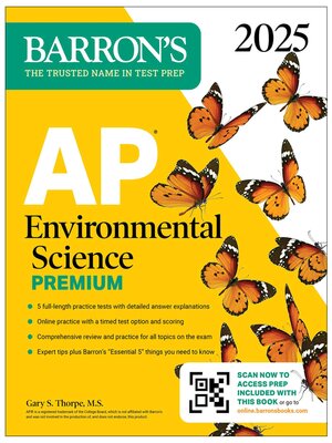 cover image of AP Environmental Science Premium, 2025